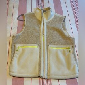 Backcountry Fleece Vest Women’s Small Cream Wool